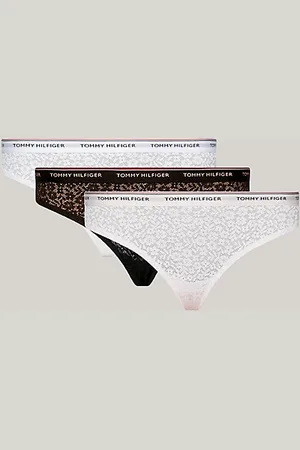 Tommy Hilfiger Pack de 3 braguitas Premium Essential de encaje