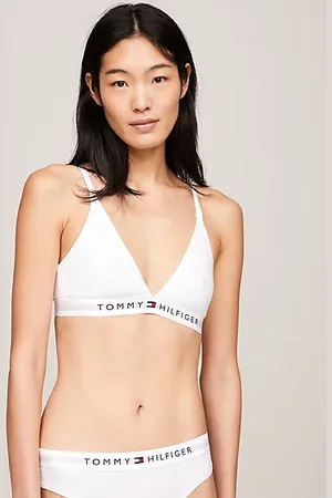 Tommy Hilfiger Sujetador triangular sin forro y con logo
