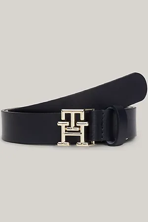 Tommy Hilfiger Cinturón de piel con insignia TH Emblem