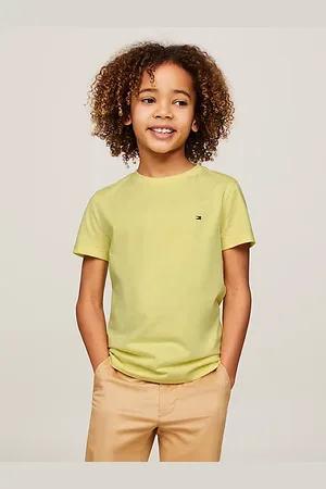 Tommy Hilfiger Camiseta de cuello redondo a contraste