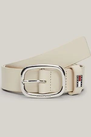 Tommy Hilfiger Cinturón de piel con hebilla ovalada