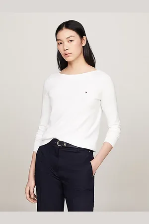 Tommy Hilfiger Sudadera de punto con cuello barco