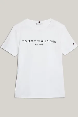 Tommy Hilfiger Camiseta de cuello redondo con logo Adaptive