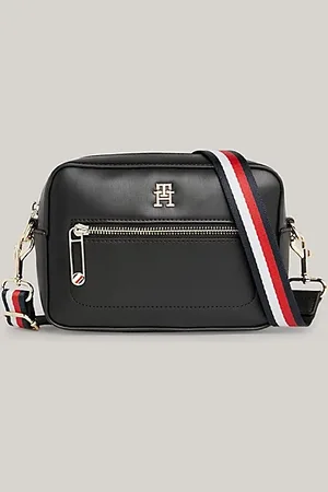 Tommy Hilfiger Bolso bandolera Iconic con cinta distintiva
