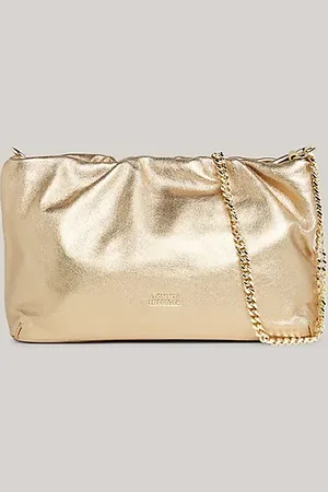 Tommy Hilfiger Bolso bandolera de piel metalizada Exclusive