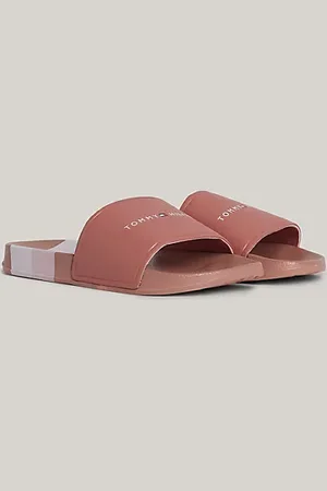 Tommy Hilfiger Chanclas con detalle de rayas y logo
