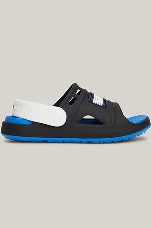 Tommy Hilfiger Sandalias color block con logo engomado