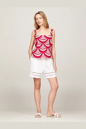 Tommy Hilfiger Camiseta de tirantes con escote cuadrado
