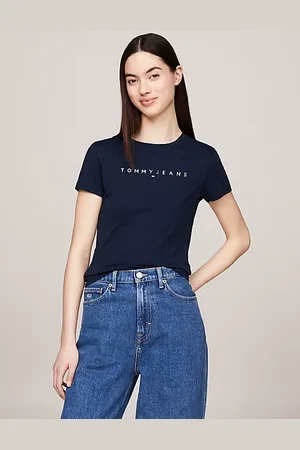 Tommy Hilfiger Camiseta de cuello redondo con logo