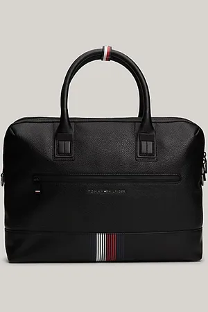 Tommy Hilfiger Maletín para portátil con cinta distintiva