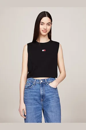 Tommy Hilfiger Camiseta holgada sin mangas y con parche