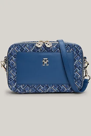 Tommy Hilfiger Bolso bandolera de lona de jacquard