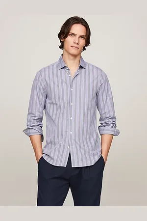 Tommy Hilfiger Camisa slim de rayas sombreadas