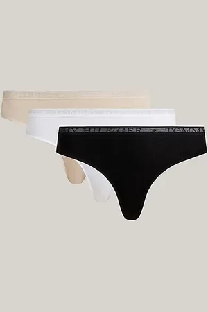 Tommy Hilfiger Pack de 3 tangas de encaje con logo