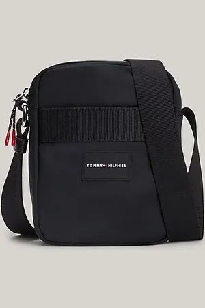 Tommy Hilfiger Bolso reporter pequeño con parche con logo