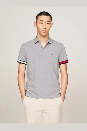 Tommy Hilfiger Polo de corte slim con logo Hilfiger