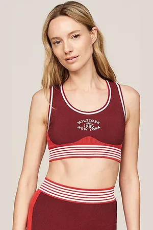 Tommy Hilfiger Sujetador sin costuras de sujeción baja Sport