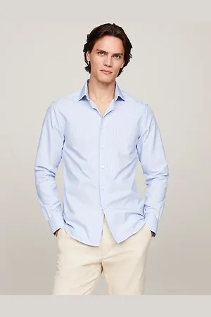 Tommy Hilfiger Camisa de corte slim a rayas
