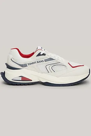Tommy Hilfiger Zapatillas estilo running con texturas mixtas