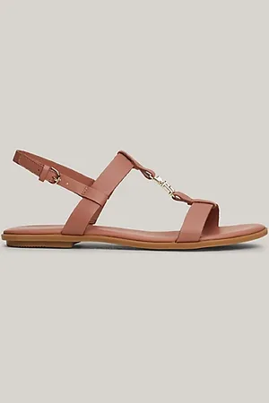 Tommy Hilfiger Sandalias planas con talón descubierto