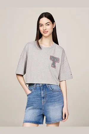 Tommy Hilfiger Camiseta de corte cropped