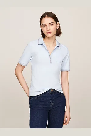 Tommy Hilfiger Polo de corte slim con bolsillo de parche