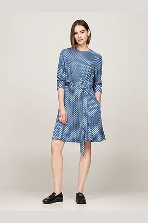 Tommy Hilfiger Vestido estampado con corte evasé