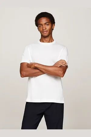 Tommy Hilfiger Camiseta de cuadros en tejido mouliné