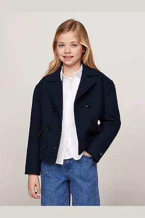 Tommy Hilfiger Chaqueta forrada de botonadura doble