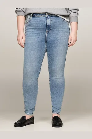 Tommy Hilfiger Vaqueros Curve Harlem superceñidos de talle alto