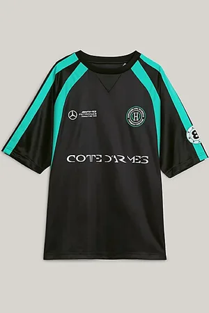 Tommy Hilfiger Camiseta de fútbol Tommy x Mercedes F1 x CR George Russell