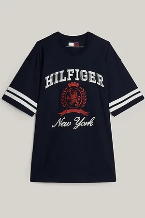 Tommy Hilfiger Camiseta con logo oversize y escudo THC