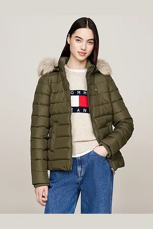 Tommy Hilfiger Chaqueta con capucha de pelo sintético