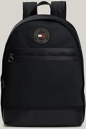 Tommy Hilfiger Mochila con mezcla de texturas