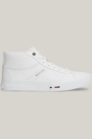Tommy Hilfiger Zapatillas altas de piel con cordones