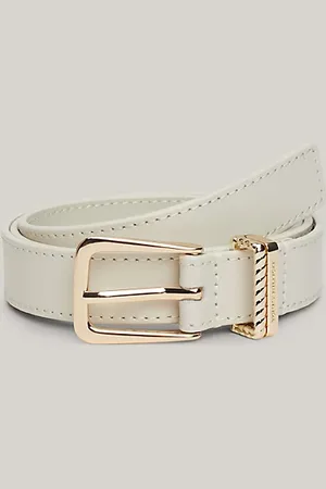 Tommy Hilfiger Cinturón de piel con hebilla redondeada