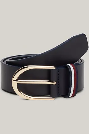 Tommy Hilfiger Cinturón Corporate de piel con hebilla