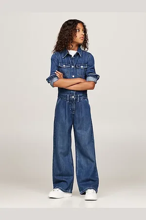 Tommy Hilfiger Mono vaquero amplio con pernera ancha