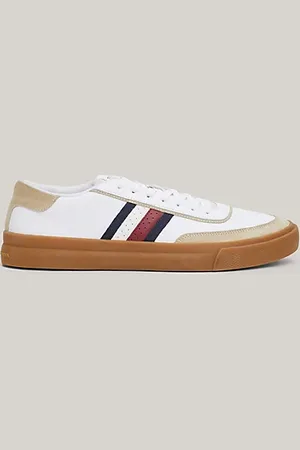 Tommy Hilfiger Zapatillas de piel con suela cupsole