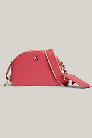 Tommy Hilfiger Bolso bandolera de media luna con TH Monogram