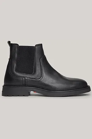 Tommy Hilfiger Botines Chelsea de piel con diseño ligero