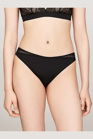 Tommy Hilfiger Braguitas con ribete de encaje y logo