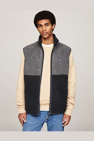 Tommy Hilfiger Chaleco amplio con diseño color block