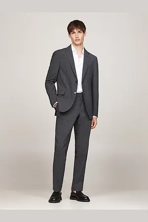 Tommy Hilfiger Traje de 2 piezas a cuadros de corte slim