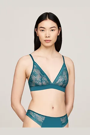 Tommy Hilfiger Sujetador triangular de encaje sin forrar