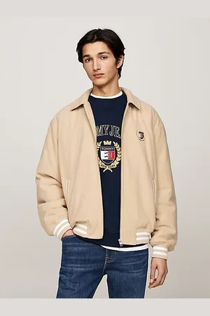 Tommy Hilfiger Chaqueta universitaria amplia de pana