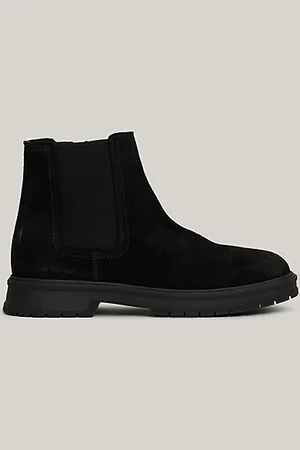 Tommy Hilfiger Botines Chelsea de ante con cremallera