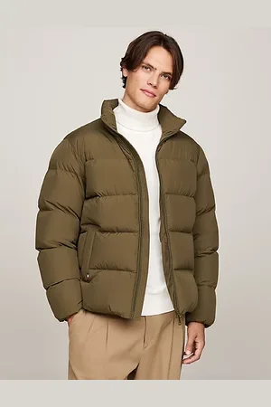 Tommy Hilfiger Chaqueta de plumón acolchada con cuello alto