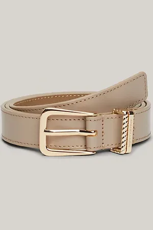 Tommy Hilfiger Cinturón de piel con hebilla redondeada