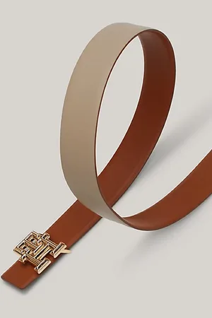 Tommy Hilfiger Cinturón reversible de piel con logo